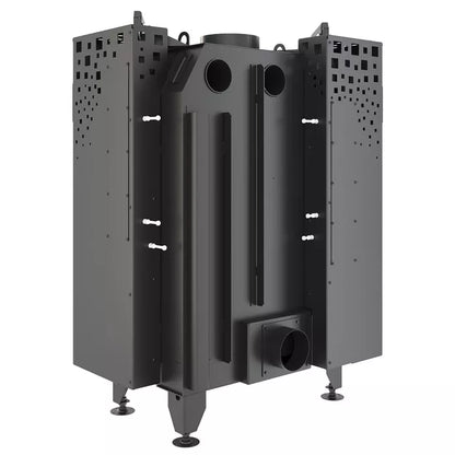 Șemineu SAVEN Energy Up 75х50х47L (15,1 kW) ECO Ghilotină – Sticlă laterală stânga