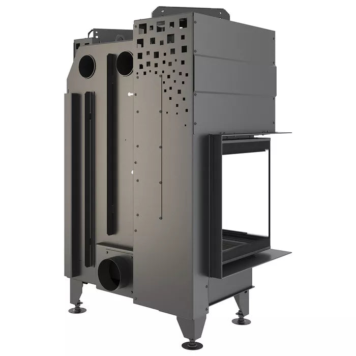 Șemineu SAVEN Energy Up 75х50х47L (15,1 kW) ECO Ghilotină – Sticlă laterală stânga