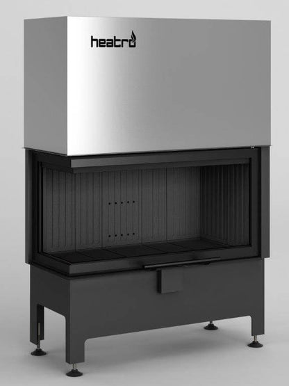 Focar semineu Heatro 81LH Negru