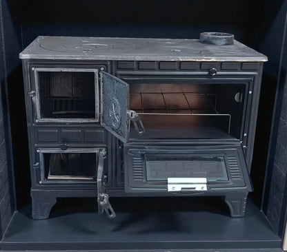 Aragaz Robust din Oțel de 40cm cu Cameră de Ardere din Fontă - Eficiență și Durabilitate Garantată